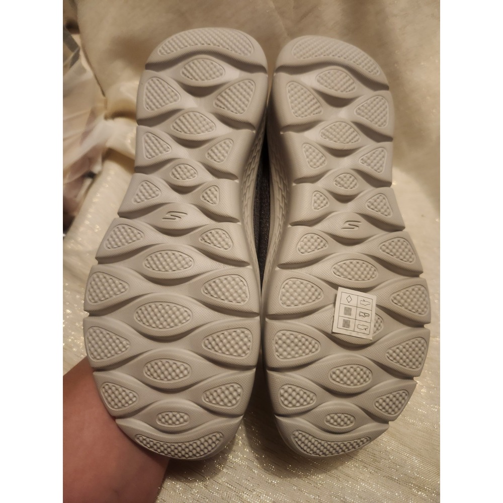 Skechers Slip Ins GOwalk Women's Slip-On Walking Sneakers Gray Size 7.5 124963 - Picture 4 of 8